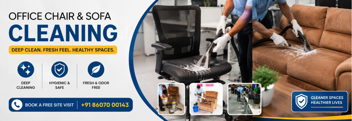 Office Chair and Sofa Cleaning And Shampooing in gurgaon