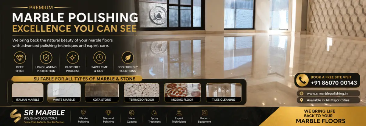 Silicate marble polishing near me in Gurgaon