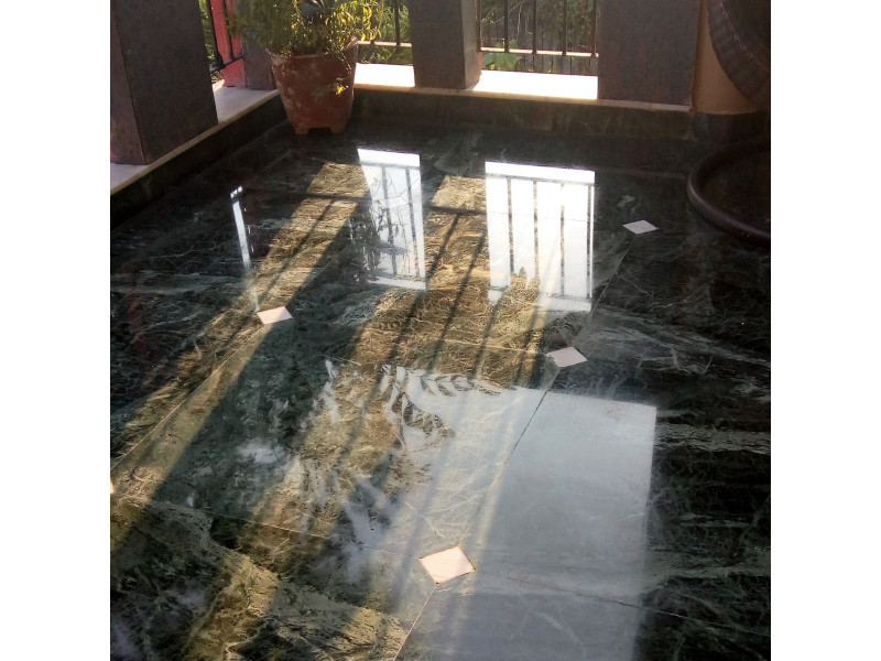 Marble Flooring Design Fitting