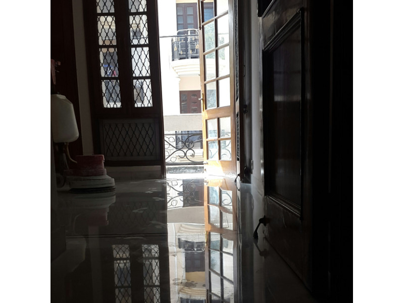 Silicate Marble Floor Polishing