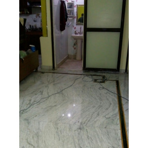 White Marble Floor Polishing In Janakpuri