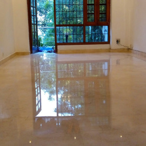 Marble Floor Polishing In Nidhi Apartment, Delhi