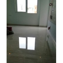 Floor Polishing in Police Colony